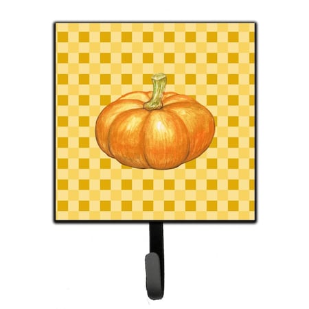 Carolines Treasures Pumpkin on Basketweave Leash or Key Holder BB7209SH4